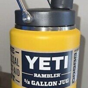 Yeti rare yellow half gallon jug